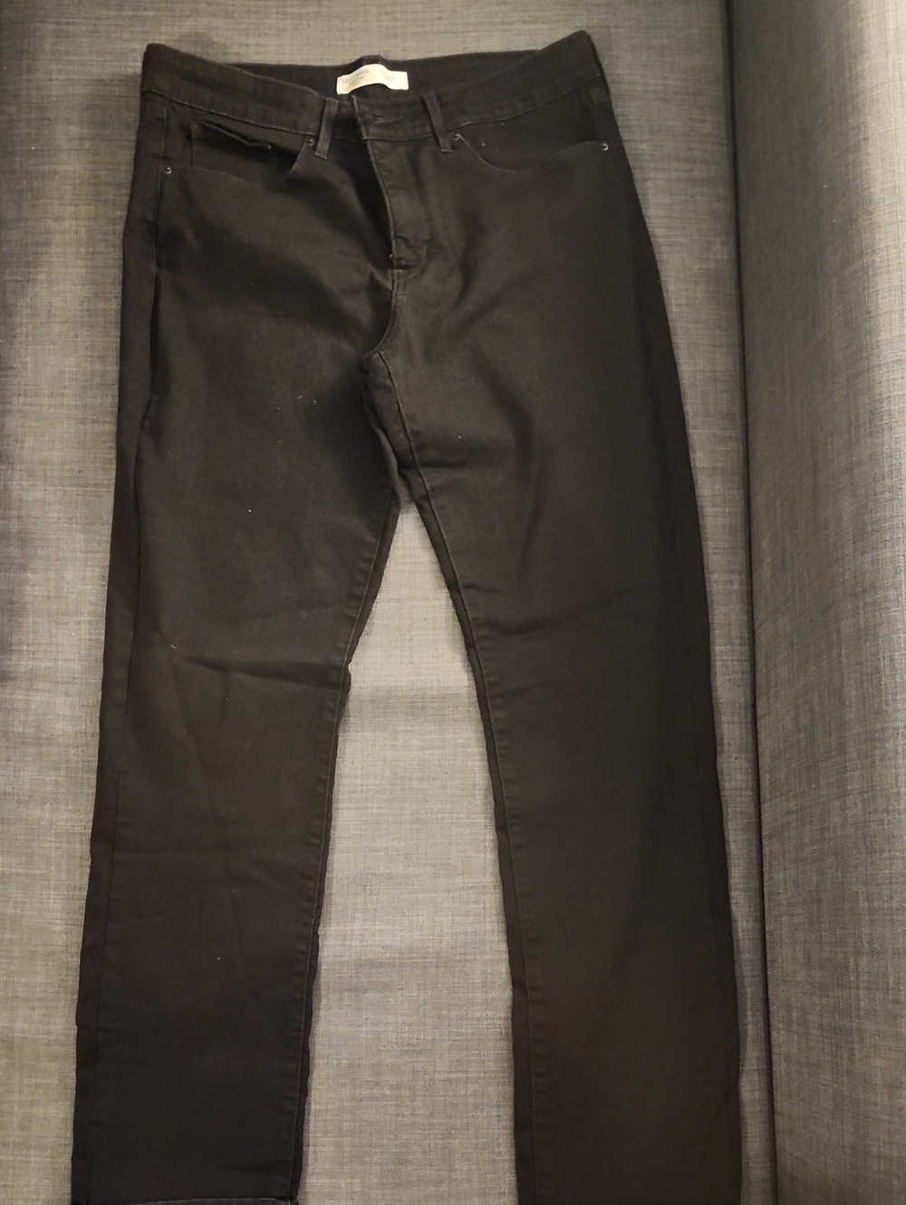 Levi's Black Slim Straight Jeans